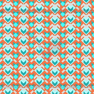 Seamless vector geometric retro pattern background  - vector clipart