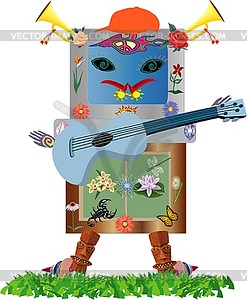 Soviet Moidodyr - vector clipart