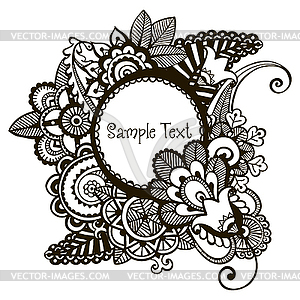 Frame - stock vector clipart