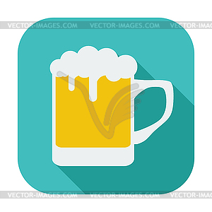 Пиво Иконка - векторное изображение EPS