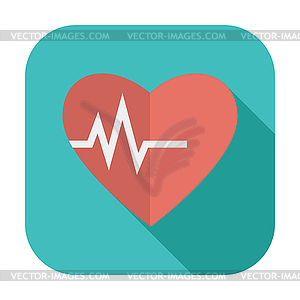 Heart icon - vector clip art