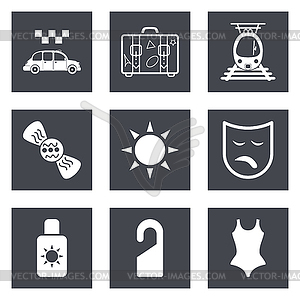 Icons for Web Design set 42 - royalty-free vector image