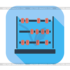 Abacus - color vector clipart