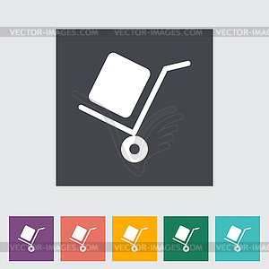 Delivery icon - royalty-free vector clipart