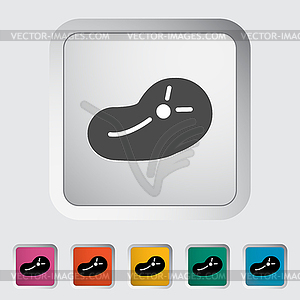 Meat icon - vector image