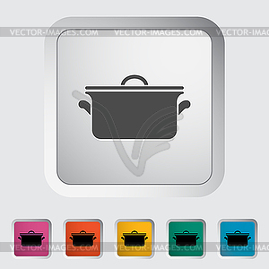 Pan icon - vector clipart / vector image