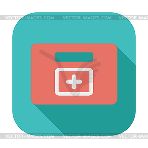 First aid kits icon - vector image