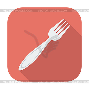 Fork icon - vector clip art