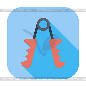 Hand expander icon - vector image