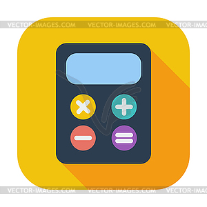 Calculator icon - vector image