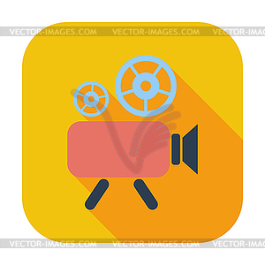 Videocamera - vector clip art