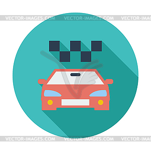 Icon taxi - vector image