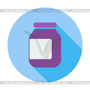 Jar icon - vector image