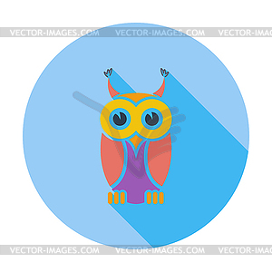 Owl icon - vector clipart