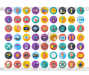 Summer Icons - vector image