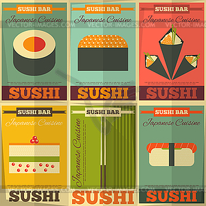 Sushi - vector clipart