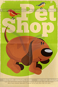 Pet Shop - royalty-free vector clipart