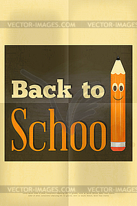 Back to School - vector image