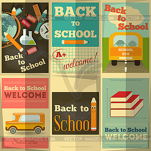 Back to School - vector EPS clipart
