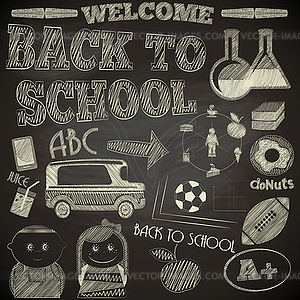 Back to School - vector image