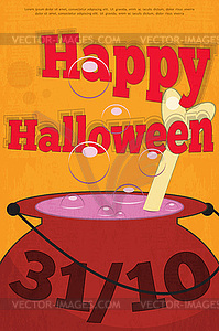 Halloween Card - vector clipart