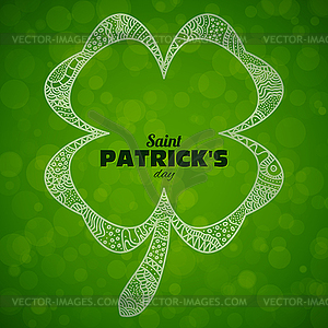 St. Patricks Day background - vector clip art