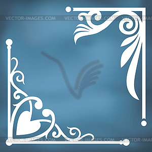 Corner - vector clipart