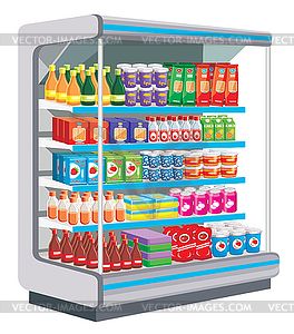 Dairy products - vector image
