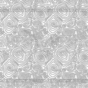 Seamless abstract simple pattern with concentric - vector clipart