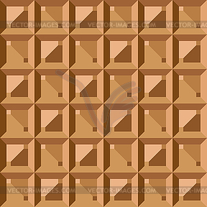 Seamless pattern - geometric vintage square texture - vector clipart
