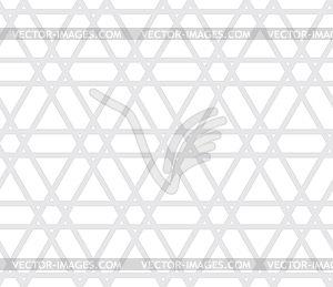 Seamless halftone gray pattern - Arabic simple - white & black vector clipart