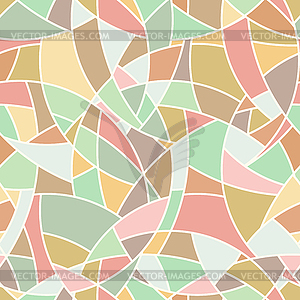 Бесшовные модели - абстрактного chaotical пастельных цветов - иллюстрация в векторном формате