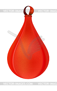 Красный боксерскую грушу - изображение в векторе / векторный клипарт