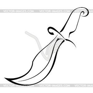 Knife. eps - vector clipart