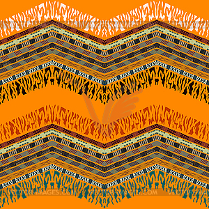 Seamless abstract geometric pattern - vector image