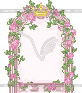 Fairy Tale Frame - vector image