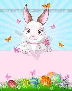 Easter Bunny Design - vector clipart