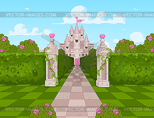 Romantic Castle - vector image