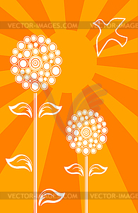 Greeting card - vector image