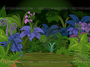 Jungle Landscape - vector image