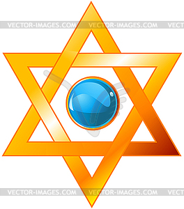 Magen David - vector clipart