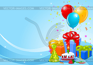 Birthday party - vector clipart