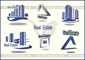 Set of vector icons Real Estate - vector clipart