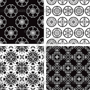 Seamless patterns - vector image