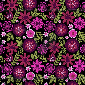 Floral background - vector clipart