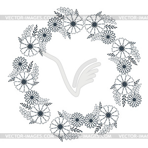 Decorative frame - vector image