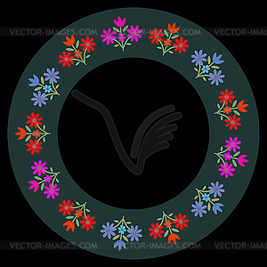 Decorative frame - vector clipart