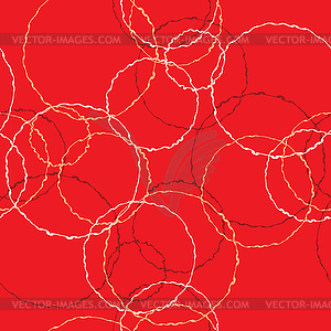 Seamless abstract red background - vector clipart