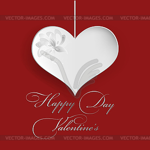 Valentines Card - vector clipart