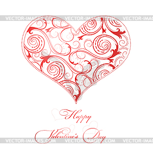 Valentine Card - vector image